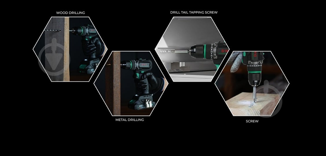 Шуруповерт аккумуляторный DWT ABSP-20 DNF-2 BMC - фото 17