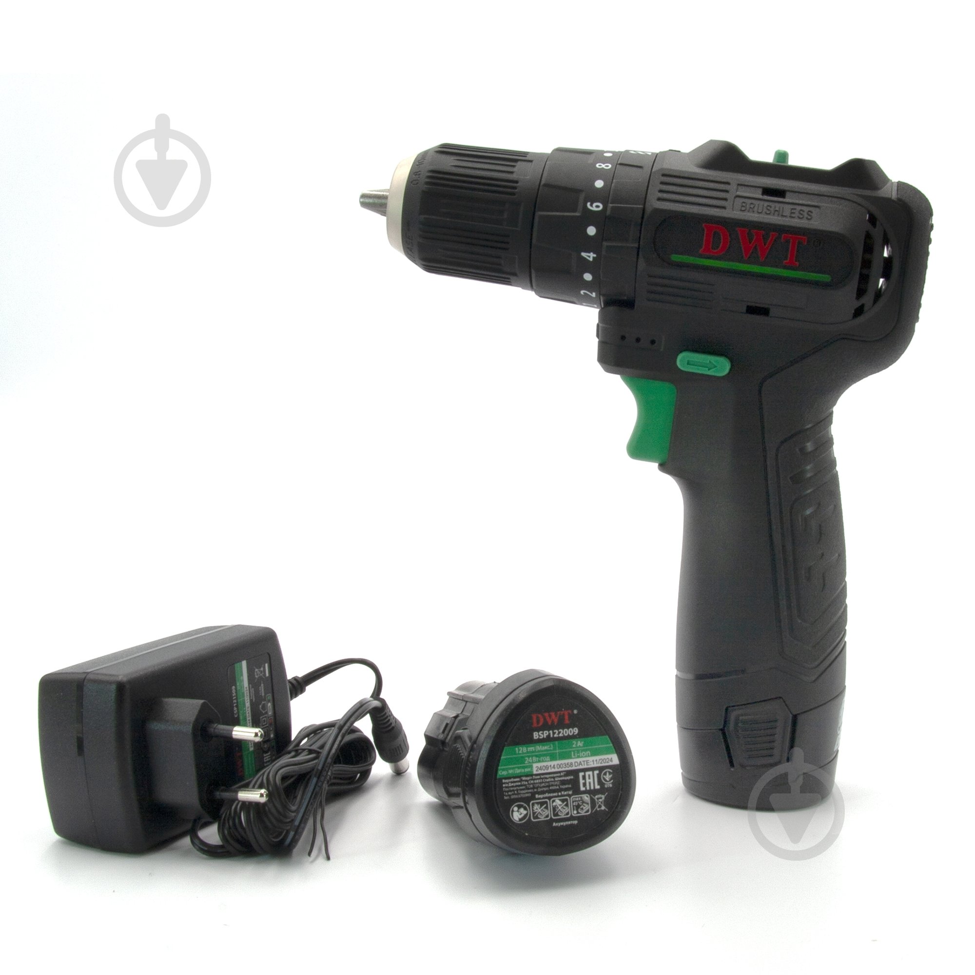 Шуруповерт ударный аккумуляторный DWT ASBP-12 DN-2 - фото 7 Шуруповерт ударный аккумуляторный DWT ASBP-12 DN-2 - фото 7