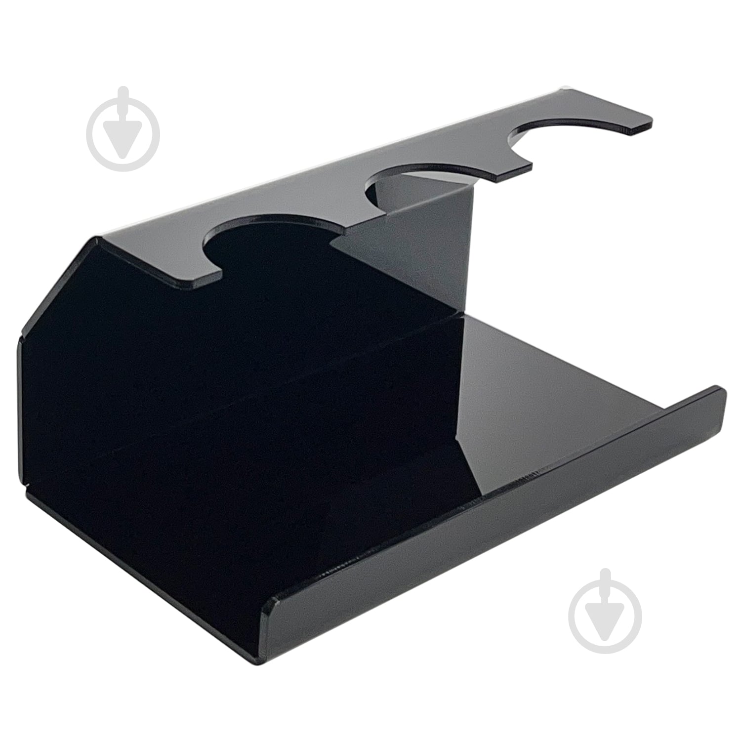 Подставка акриловая под хот-дог та шаурму 230x120x120 мм черный - фото 2