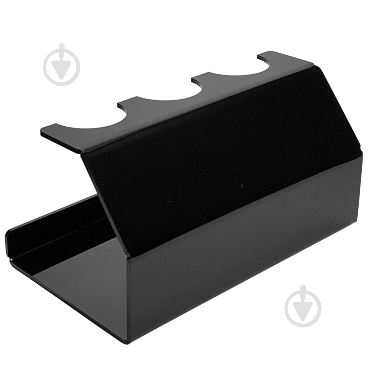 Подставка акриловая под хот-дог та шаурму 230x120x120 мм черный - фото 1