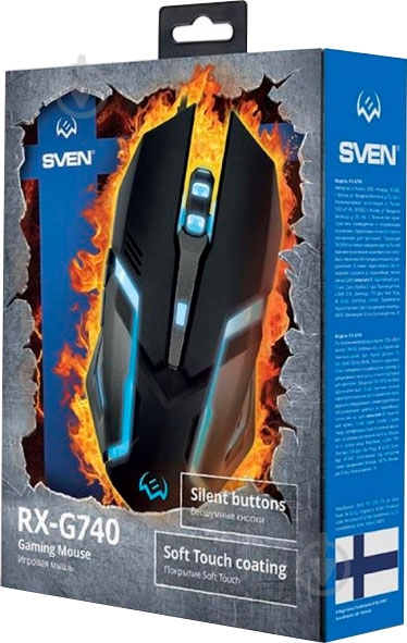 Мышка Sven RX-G740 Black - фото 11