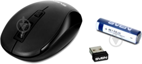 Мышка Sven RX-255W Black - фото 3