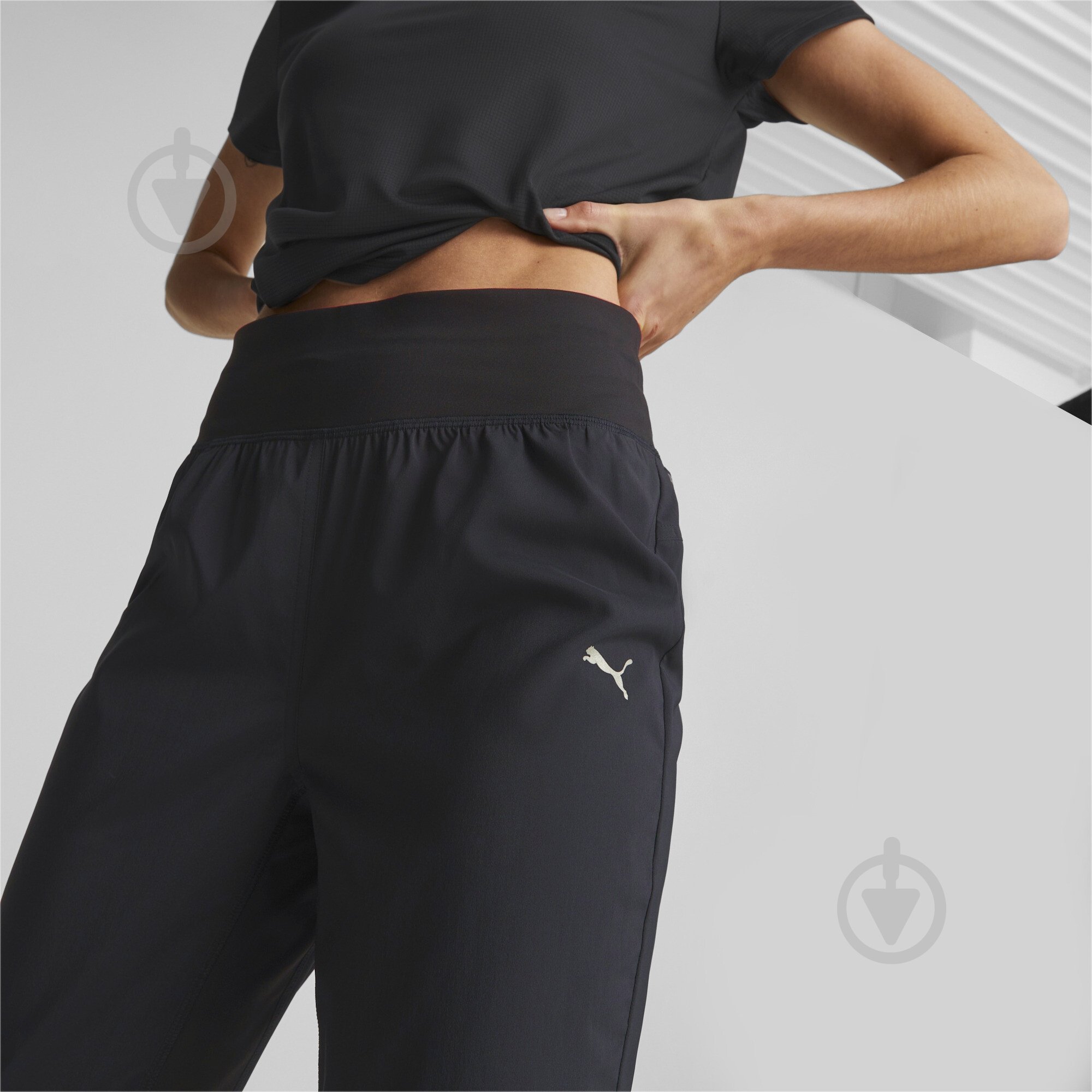 Брюки Puma RUN FAVORITE TAPERED PANT W 52318601 р. L черный - фото 4