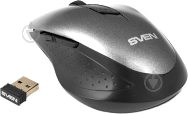 Мышка Sven RX-425W Gray - фото 2