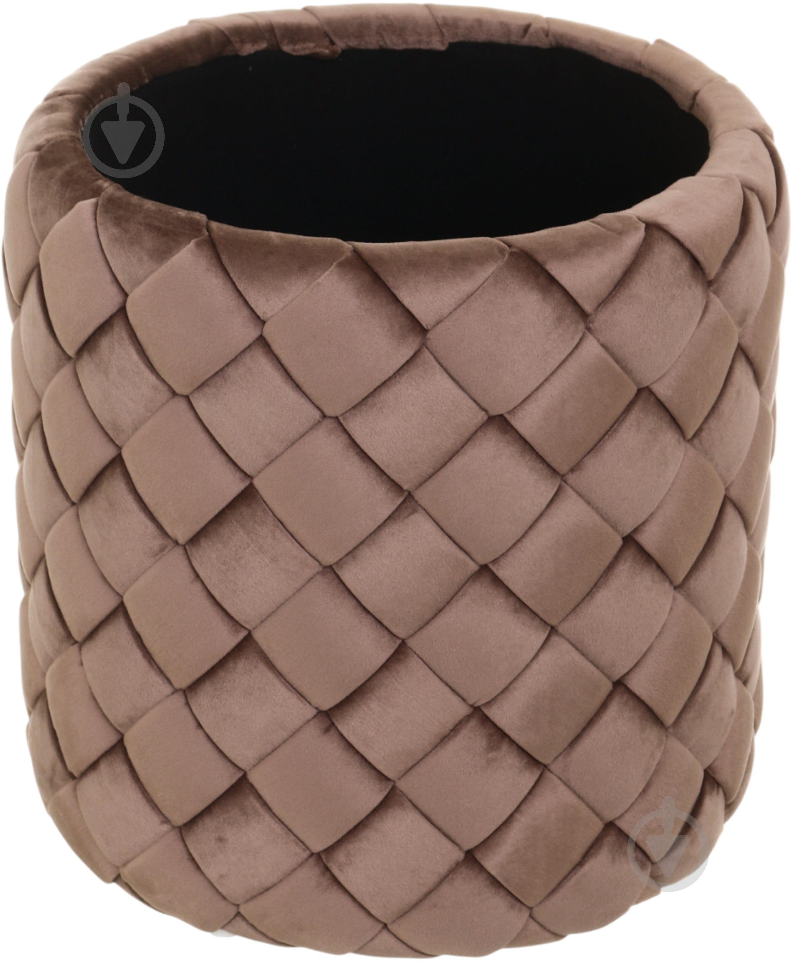 Скриня-пуф Sensio для зберігання Linea 375х415х375 мм коричневий (HS-CR1S) - фото 3 Скриня-пуф Sensio для зберігання Linea 375х415х375 мм коричневий (HS-CR1S) - фото 3