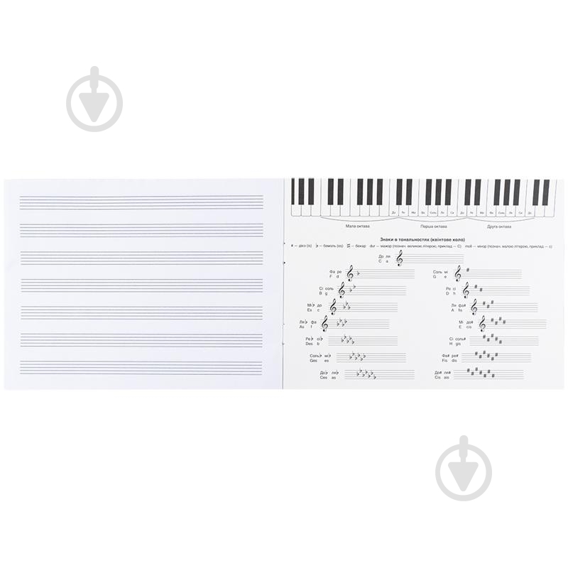 Тетрадь для нот А5 20 лист. Hello Kitty KITE - фото 4 Тетрадь для нот А5 20 лист. Hello Kitty KITE - фото 4