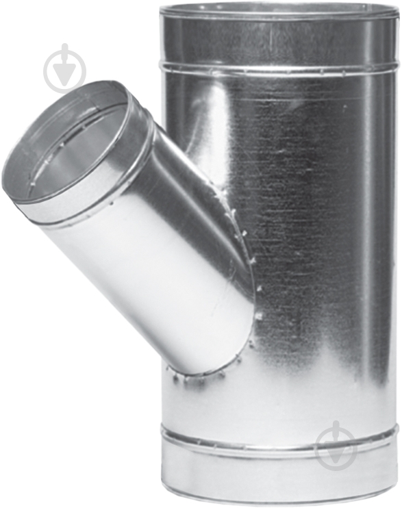 Тройник угловой Вентс Спировент 150-45 - фото 1 Тройник угловой Вентс Спировент 150-45 - фото 1