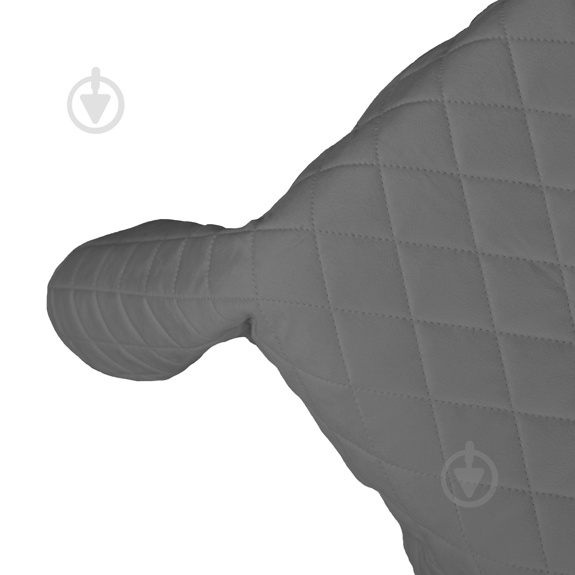 Покрывало декоративное Romb 160x220 см La Nuit серый - фото 3