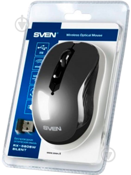 Мышка Sven RX-560SW Gray - фото 9