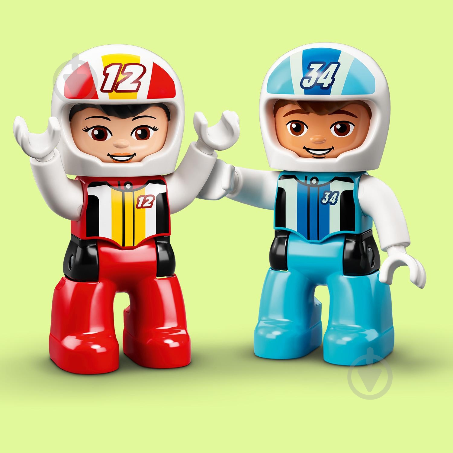 Конструктор LEGO DUPLO Гоночні автомобілі 10947 - фото 7