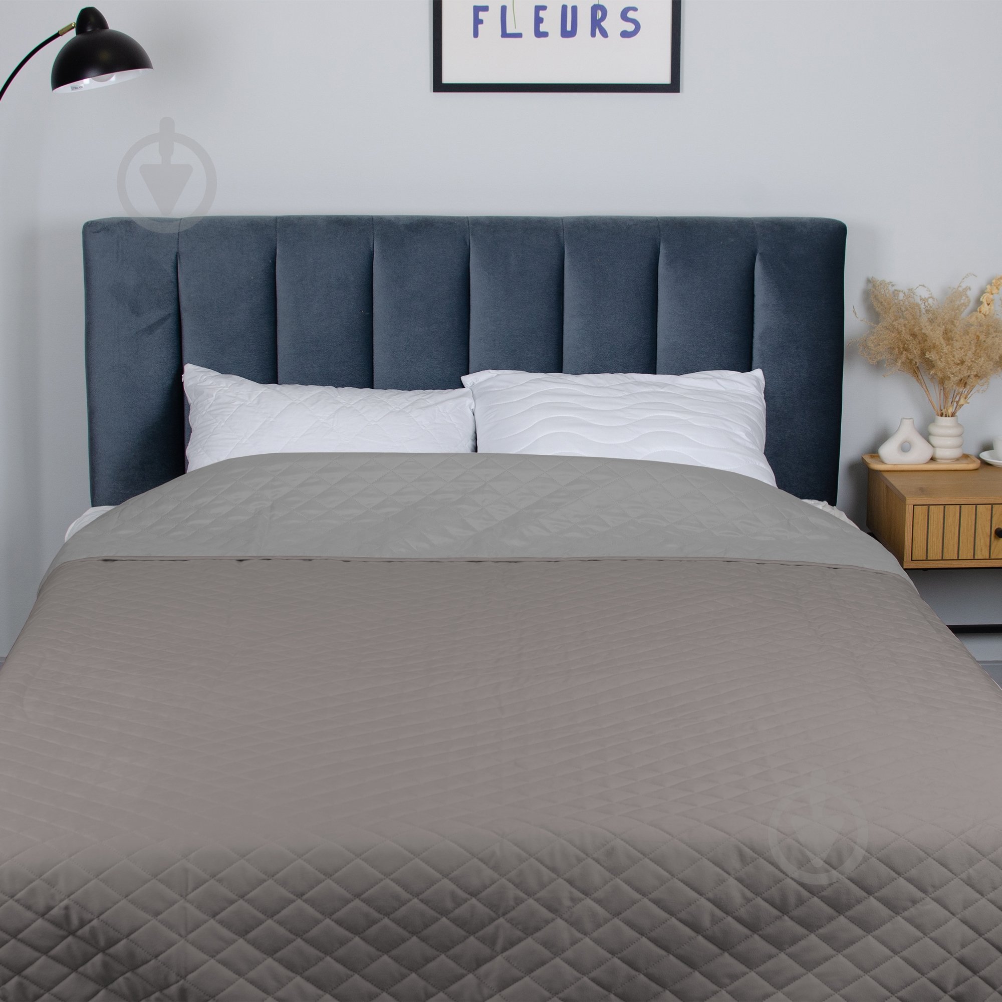 Покривало декоративне Romb 220x240 см La Nuit мокко - фото 1