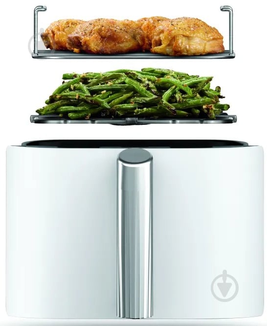 Мультипечь NINJA Double Stack XL 2-Level Air Fryer 9,5 л SL400EUWH - фото 8