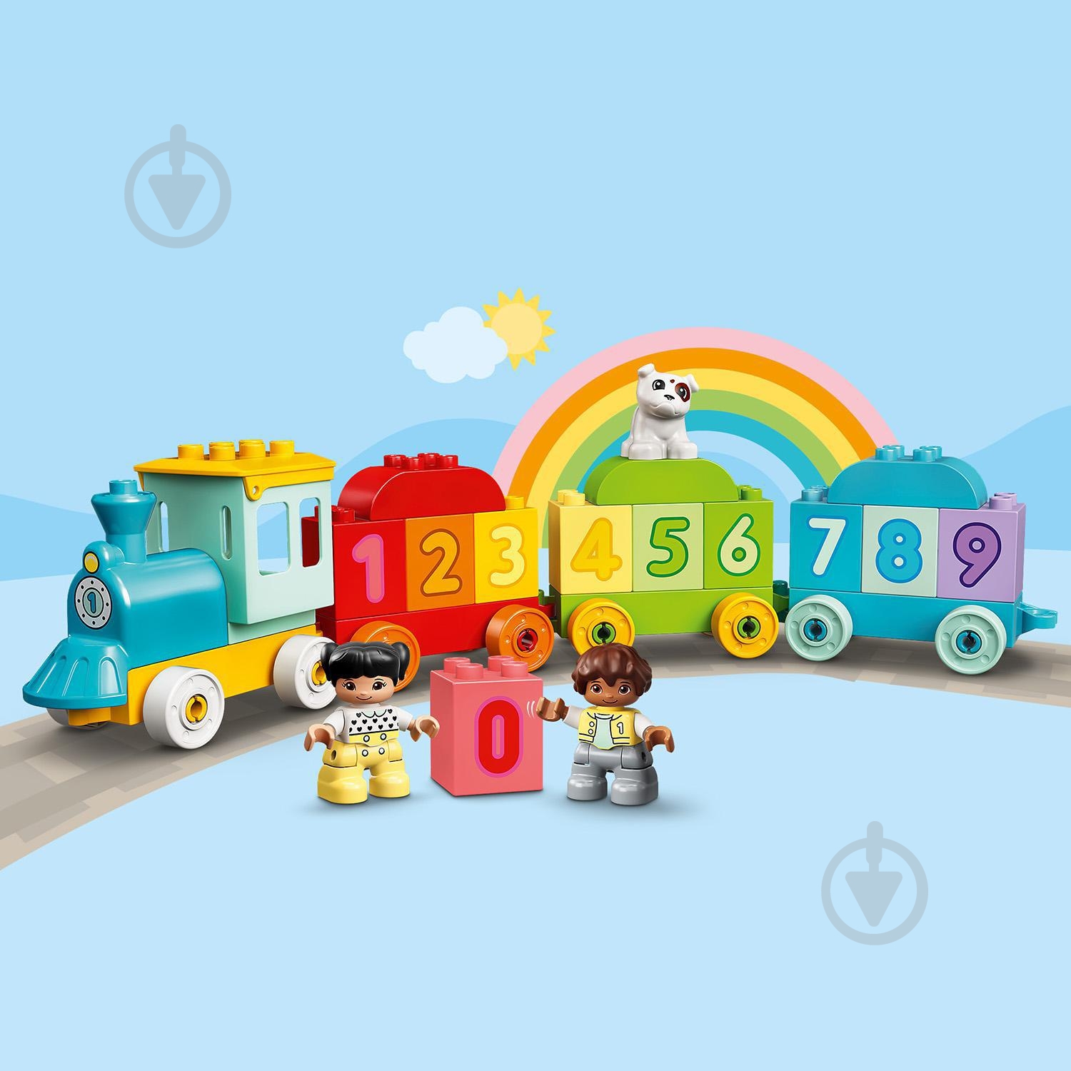 Конструктор LEGO DUPLO Потяг із цифрами – вчимося рахувати 10954 - фото 11