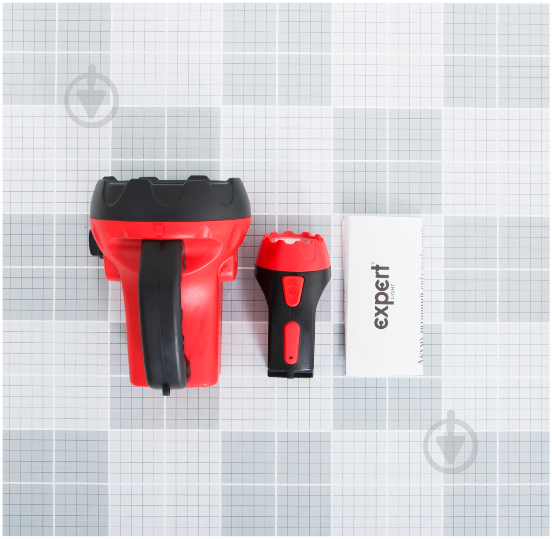 Набор фонарей Expert Expert light EGD-FL018-1W+0,5Wb красный - фото 4