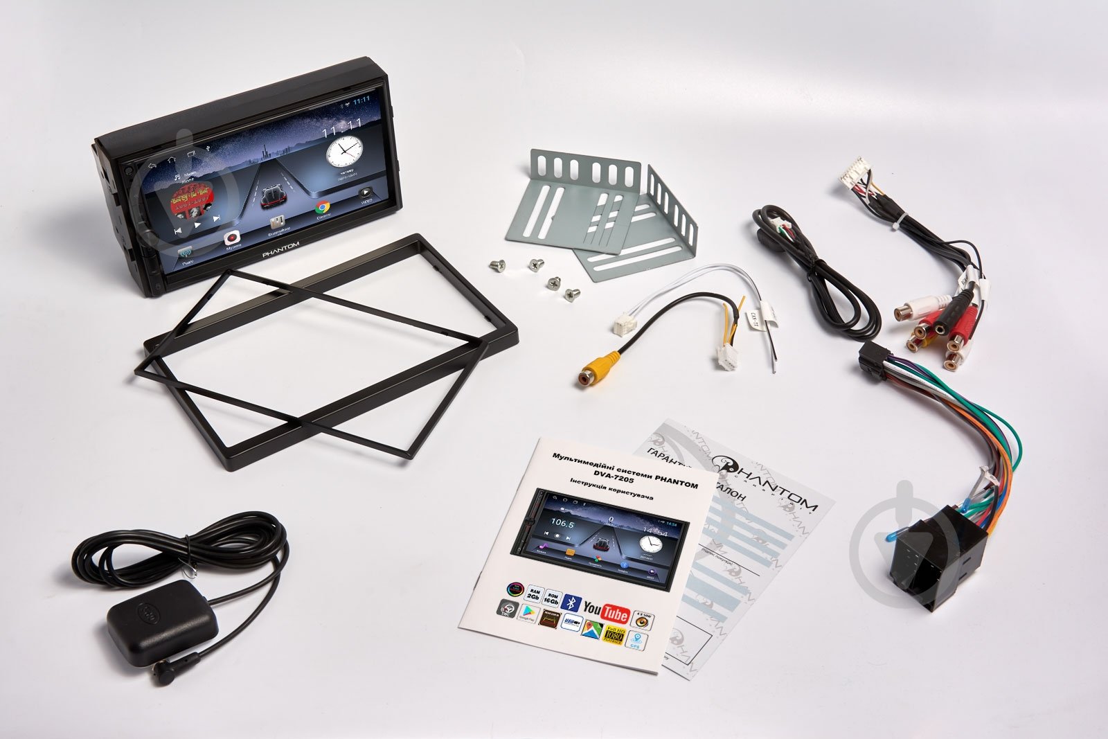 Автомагнітола Phantom DVA-7205 - фото 4