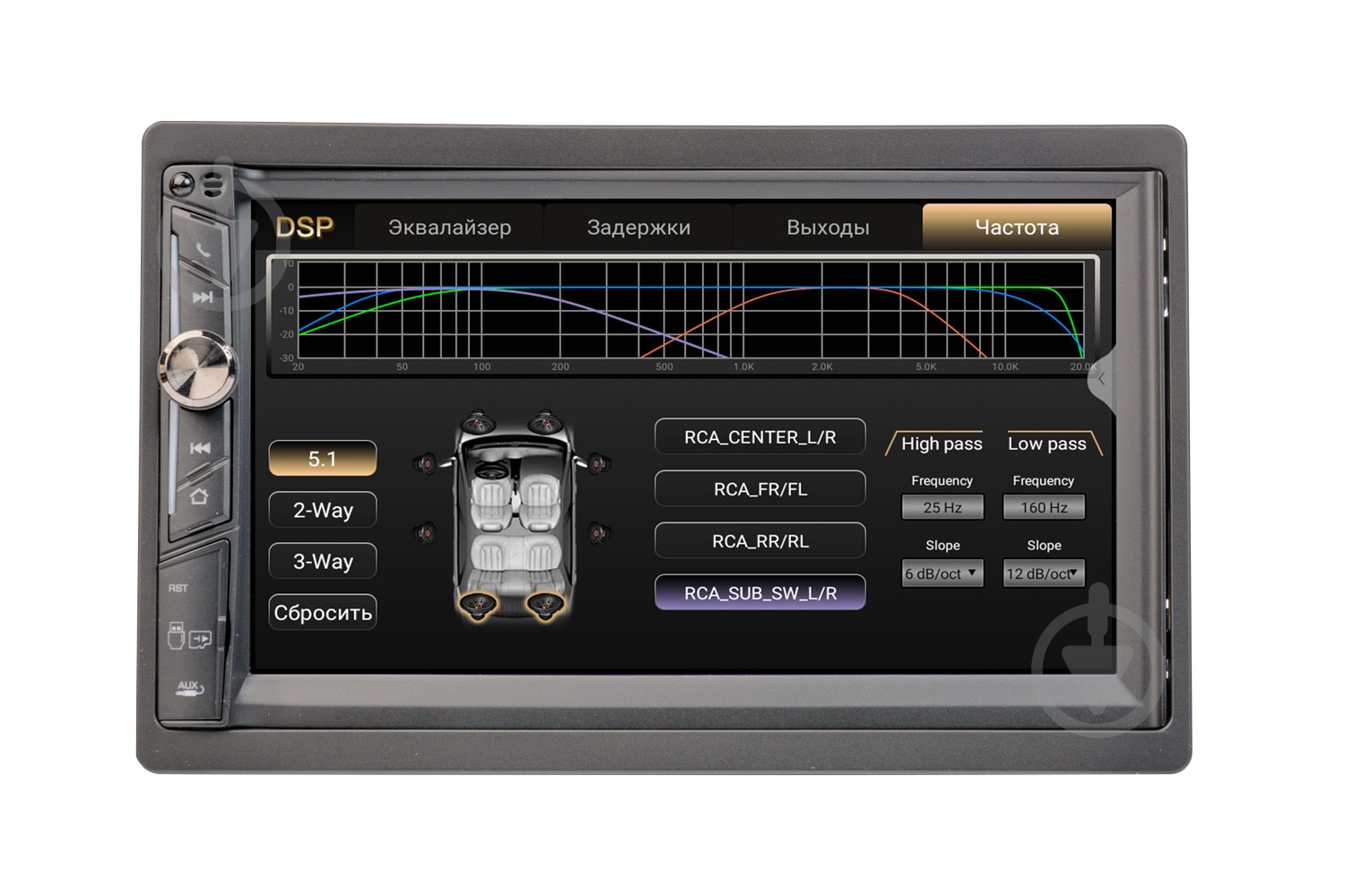 Автомагнітола Phantom DVA-7254 - фото 7