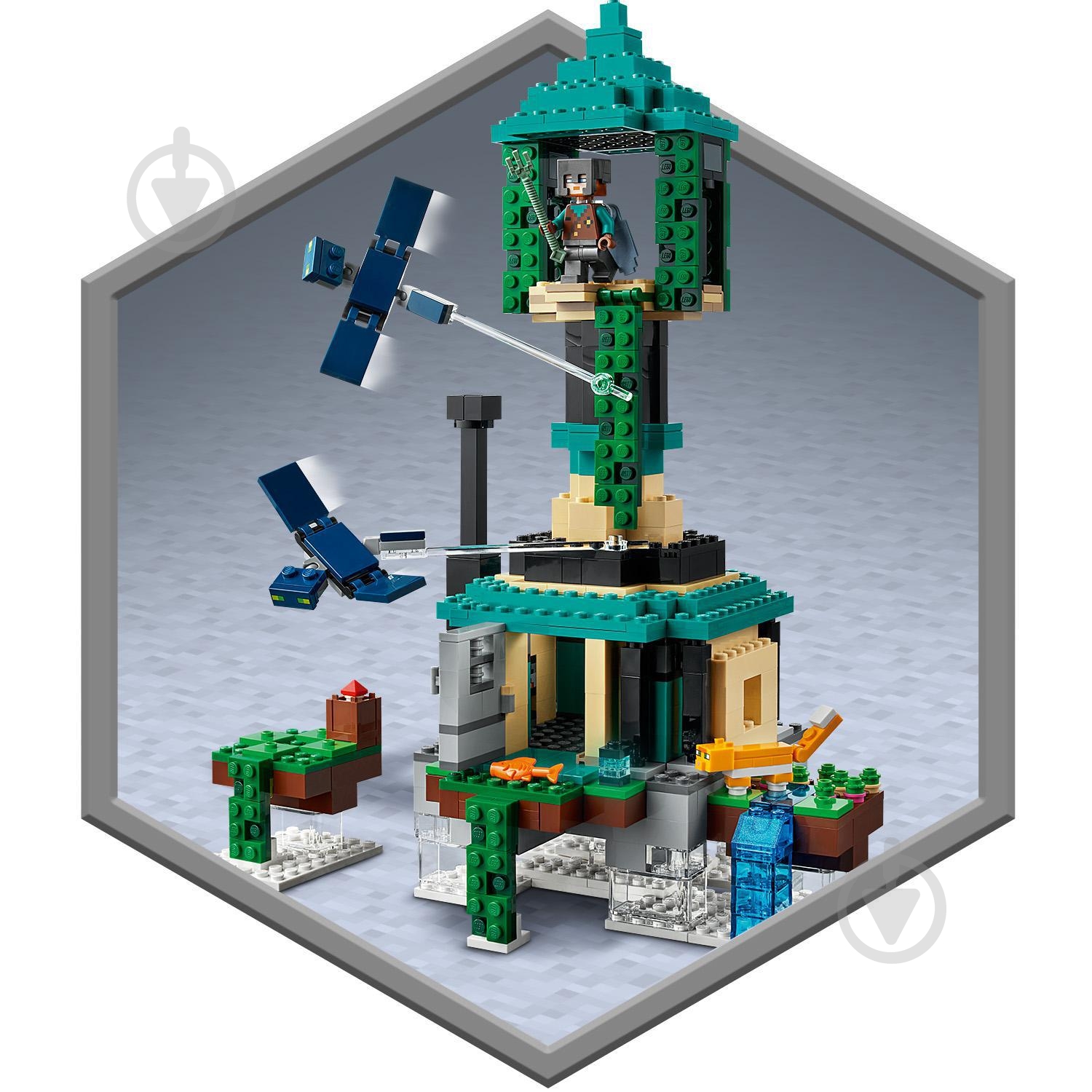 Конструктор LEGO Minecraft Небесная башня 21173 - фото 6