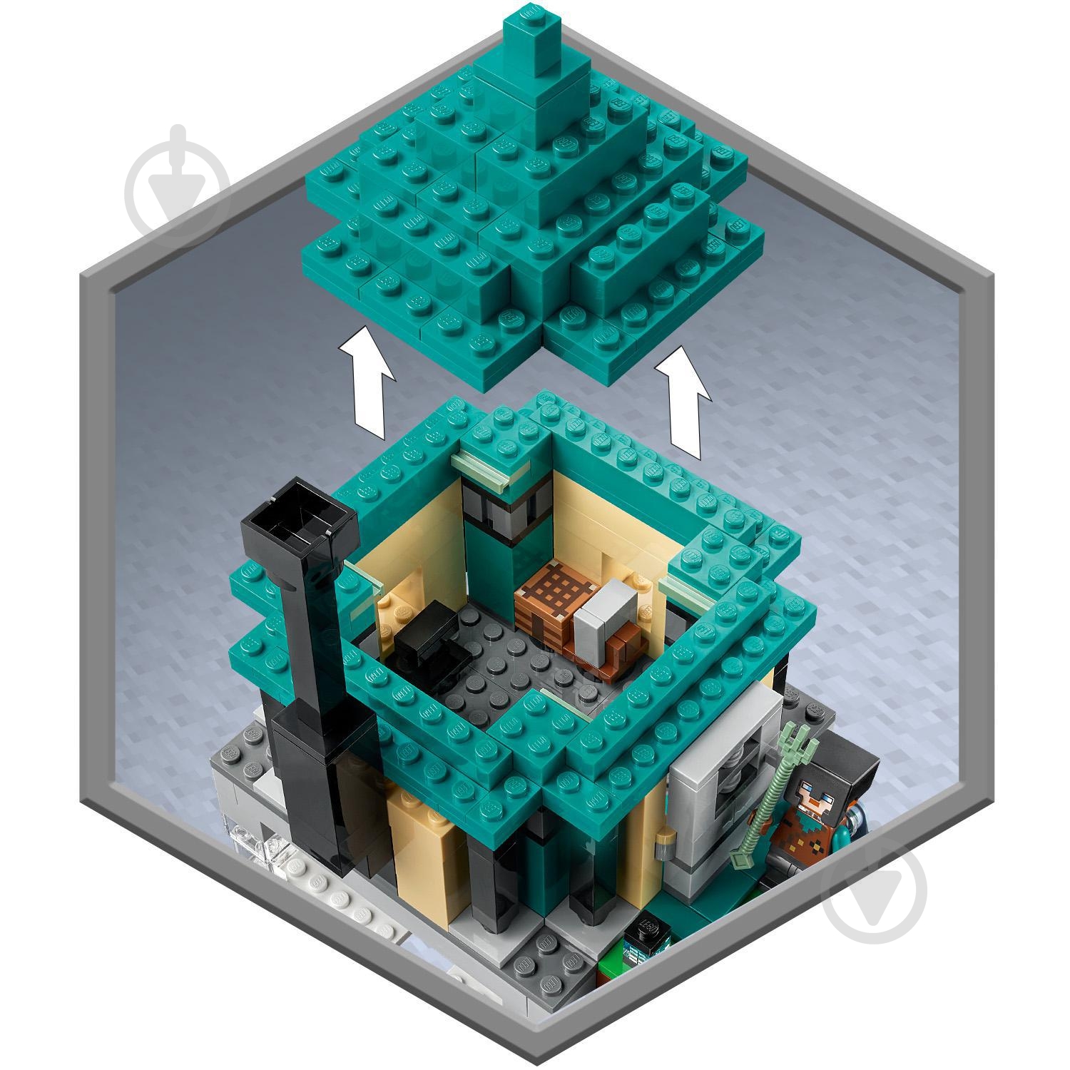 Конструктор LEGO Minecraft Небесная башня 21173 - фото 5