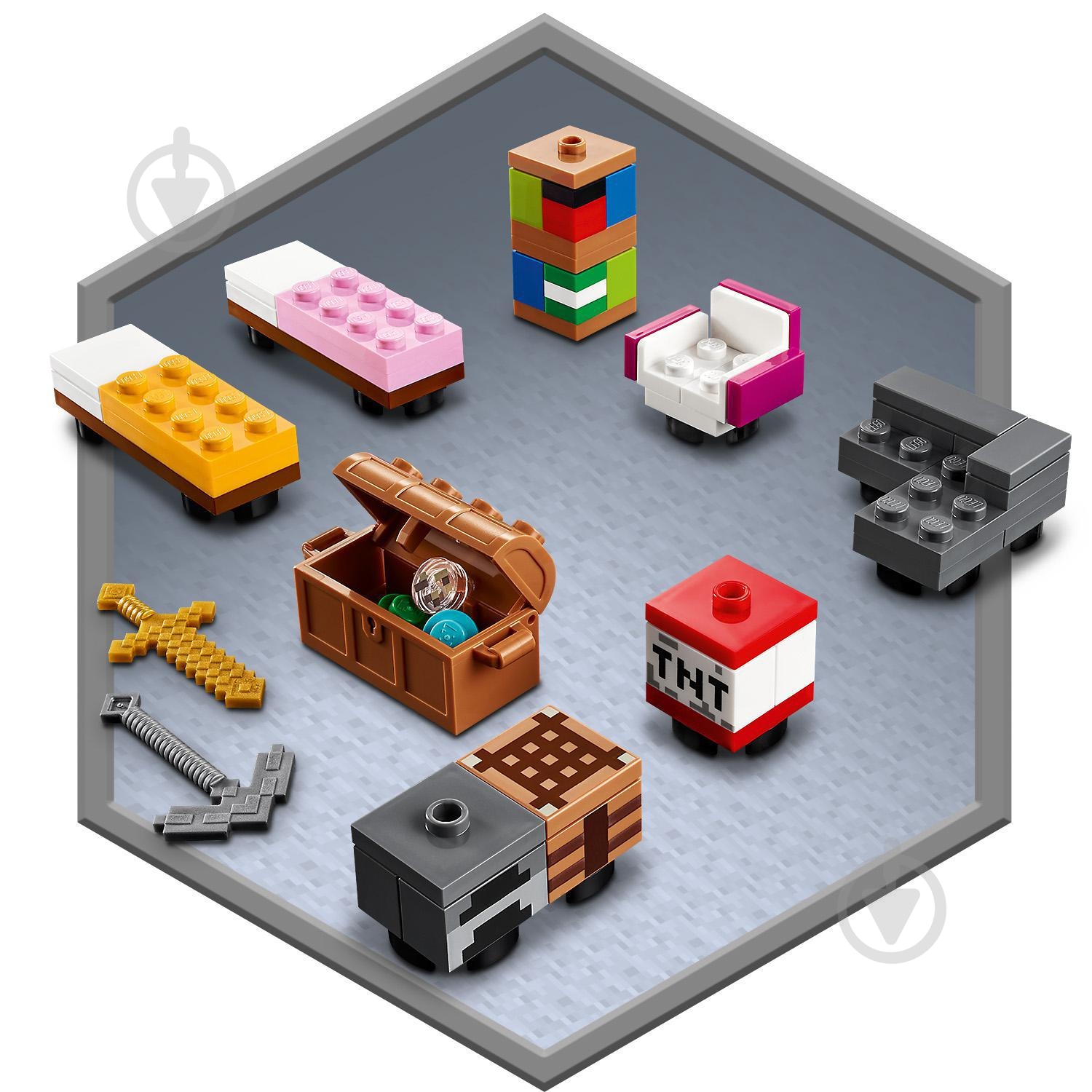 Конструктор LEGO Minecraft Сучасний будиночок на дереві 21174 - фото 7 Конструктор LEGO Minecraft Сучасний будиночок на дереві 21174 - фото 7
