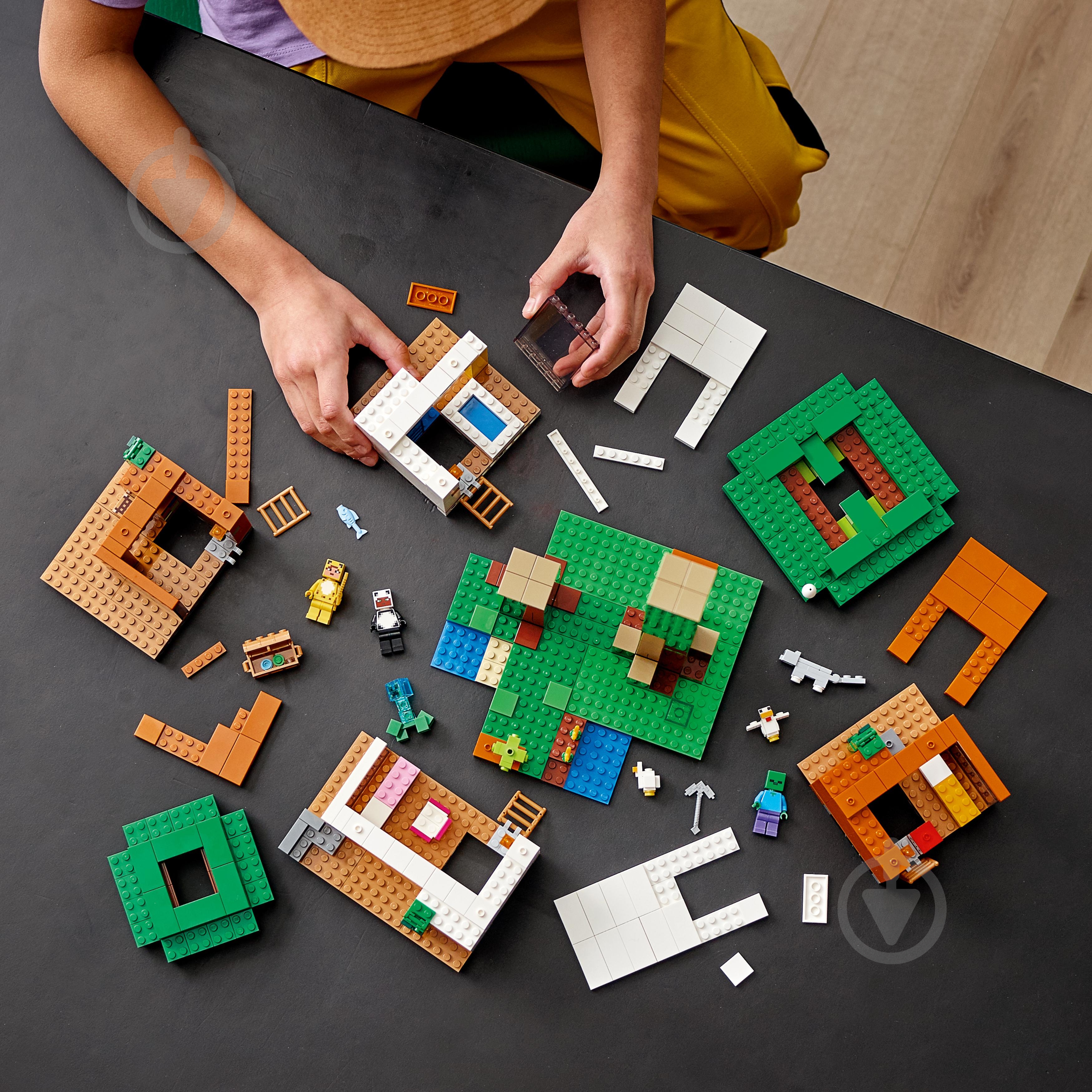 Конструктор LEGO Minecraft Сучасний будиночок на дереві 21174 - фото 11 Конструктор LEGO Minecraft Сучасний будиночок на дереві 21174 - фото 11