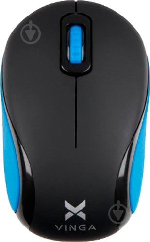 Мышка Vinga MSW-907 Black/Blue - фото 1