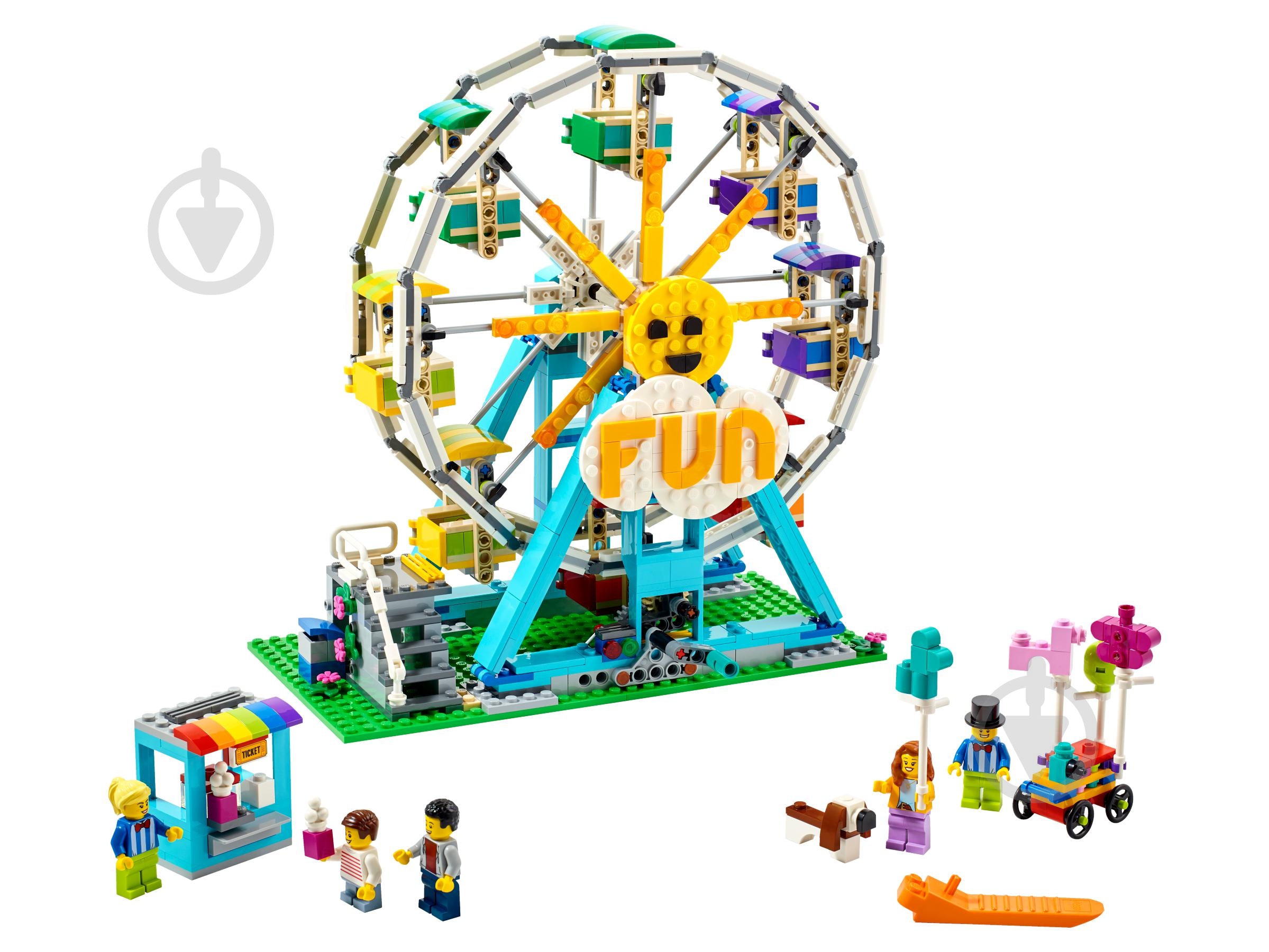Конструктор LEGO Creator Колесо обозрения 31119 - фото 5 Конструктор LEGO Creator Колесо обозрения 31119 - фото 5