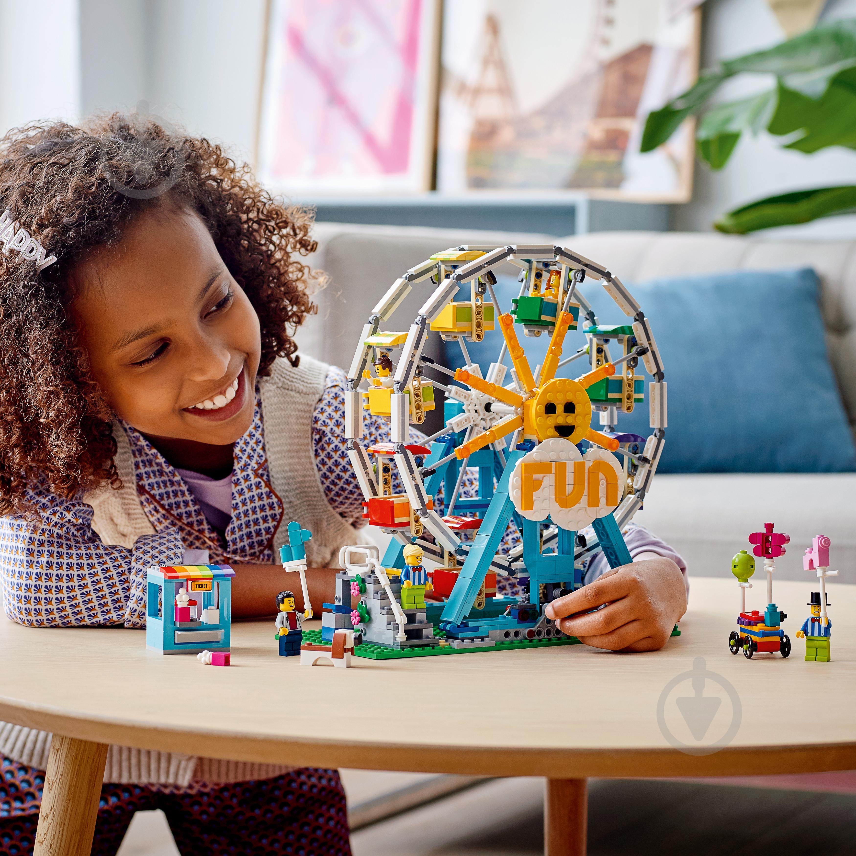 Конструктор LEGO Creator Колесо обозрения 31119 - фото 7 Конструктор LEGO Creator Колесо обозрения 31119 - фото 7