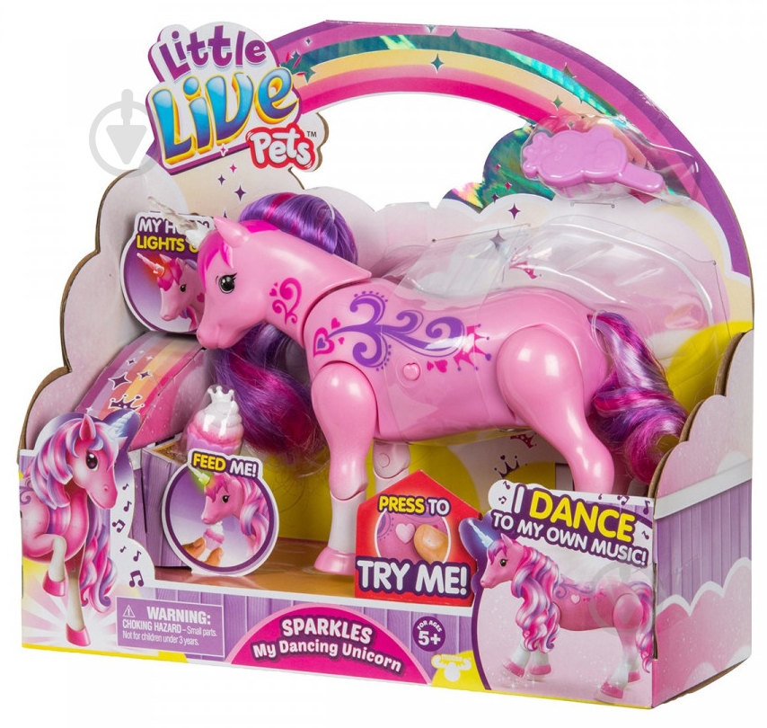 Игрушка Little Live Pets Единорог Sparkles - фото 2