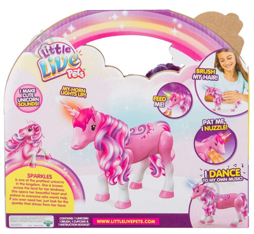 Игрушка Little Live Pets Единорог Sparkles - фото 5