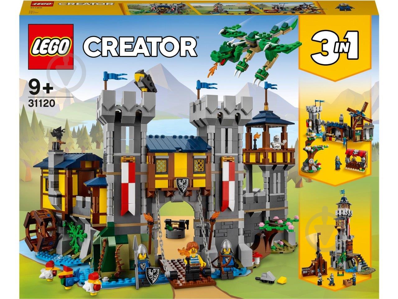 Конструктор LEGO Creator Средневековый замок 31120 - фото 1 Конструктор LEGO Creator Средневековый замок 31120 - фото 1