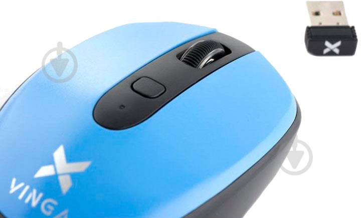 Мышка Vinga MSW-908 Silent Click Blue - фото 4 Мышка Vinga MSW-908 Silent Click Blue - фото 4