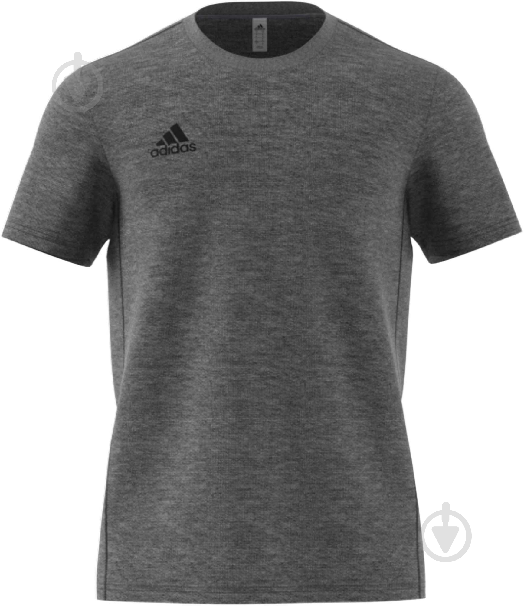 Футболка Adidas CORE18 TEE CV3983 р.L серый - фото 1