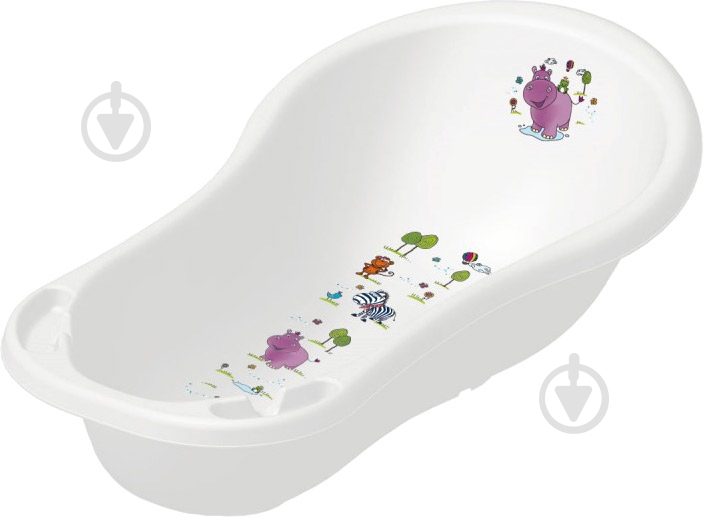 Ванночка OKT Hippo 8437 белая 9907 - фото 1 Ванночка OKT Hippo 8437 белая 9907 - фото 1