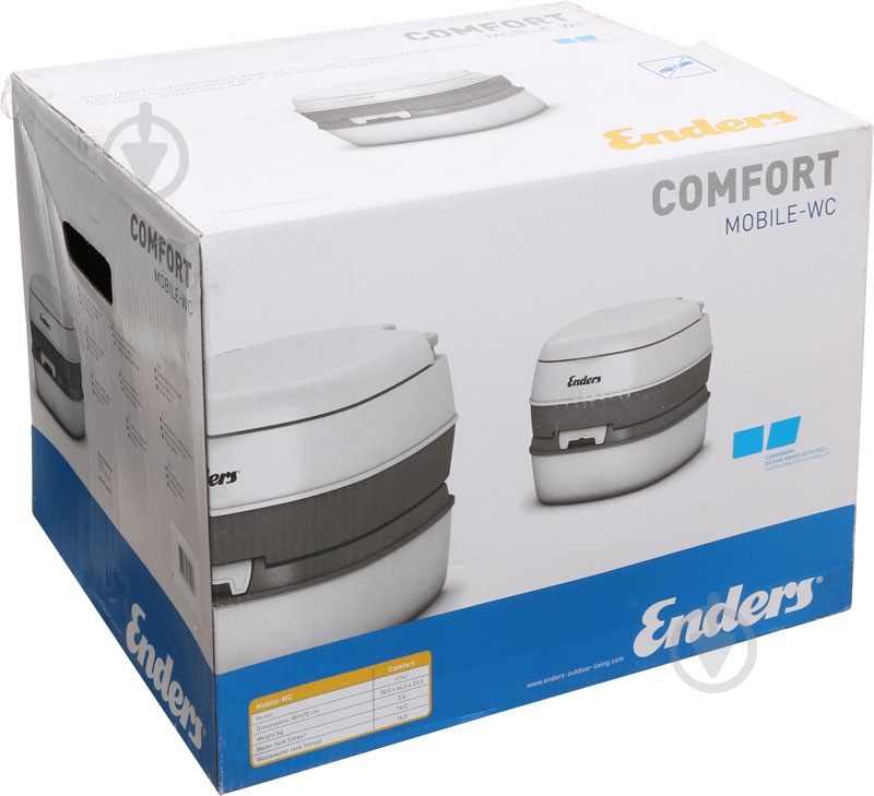 Биотуалет Enders Comfort Mobil 16/16 л - фото 7