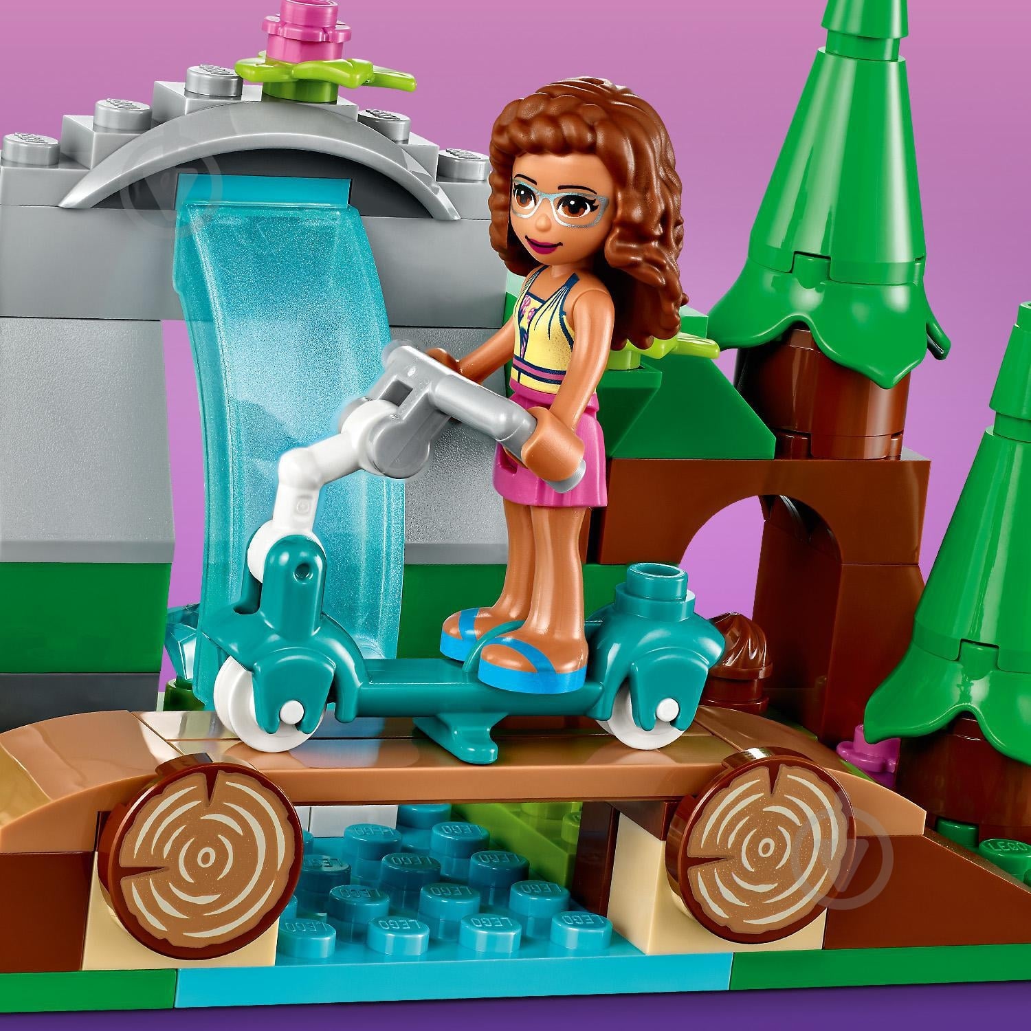 Конструктор LEGO Friends Лісовий водоспад 41677 - фото 6 Конструктор LEGO Friends Лісовий водоспад 41677 - фото 6
