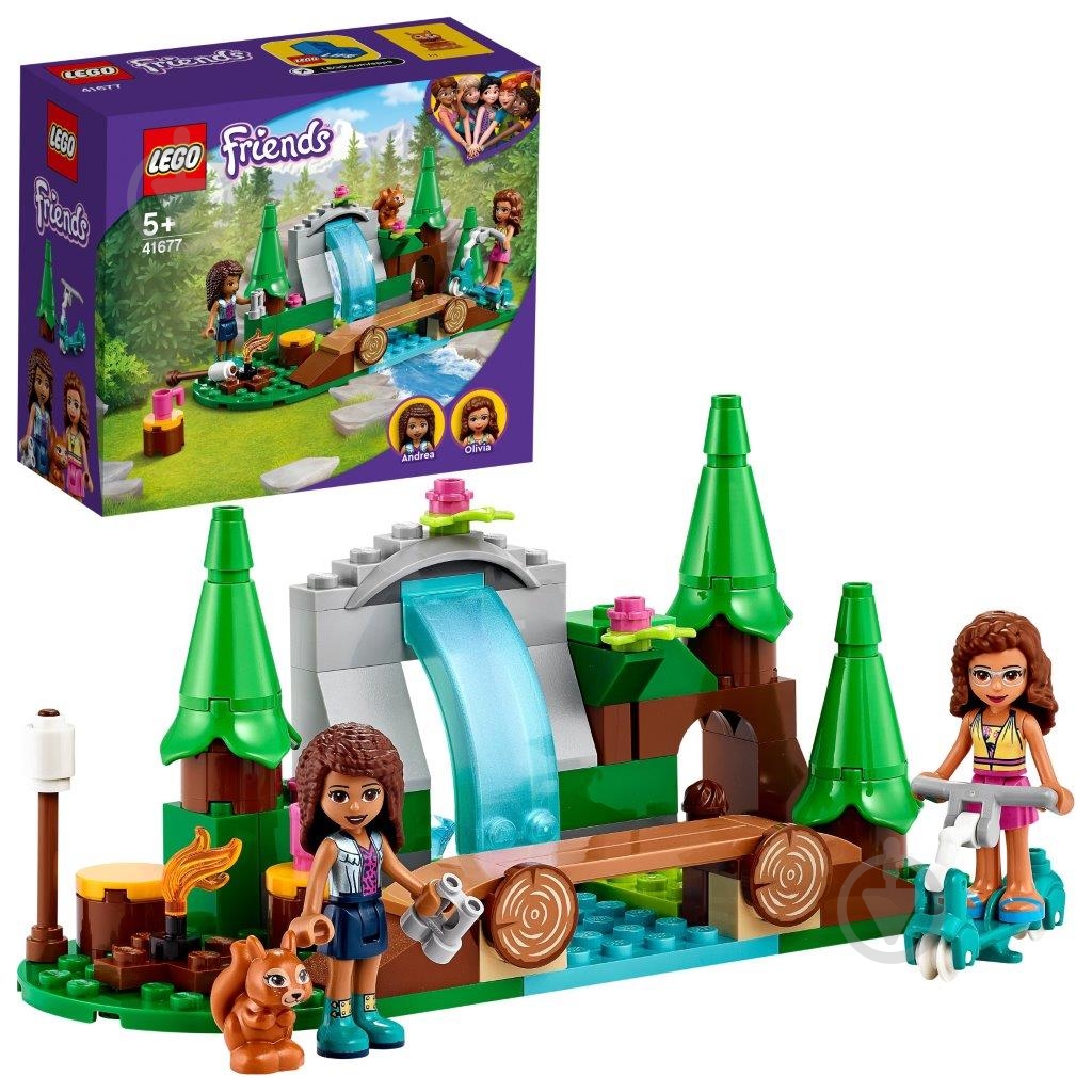 Конструктор LEGO Friends Лісовий водоспад 41677 - фото 2 Конструктор LEGO Friends Лісовий водоспад 41677 - фото 2