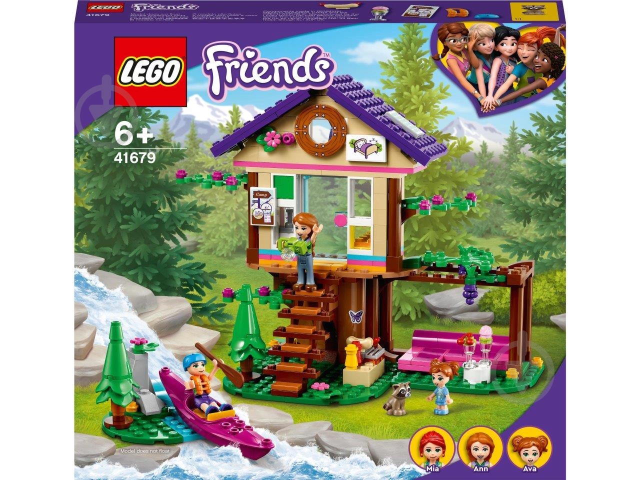Конструктор LEGO Friends Домик в лесу 41679 - фото 1