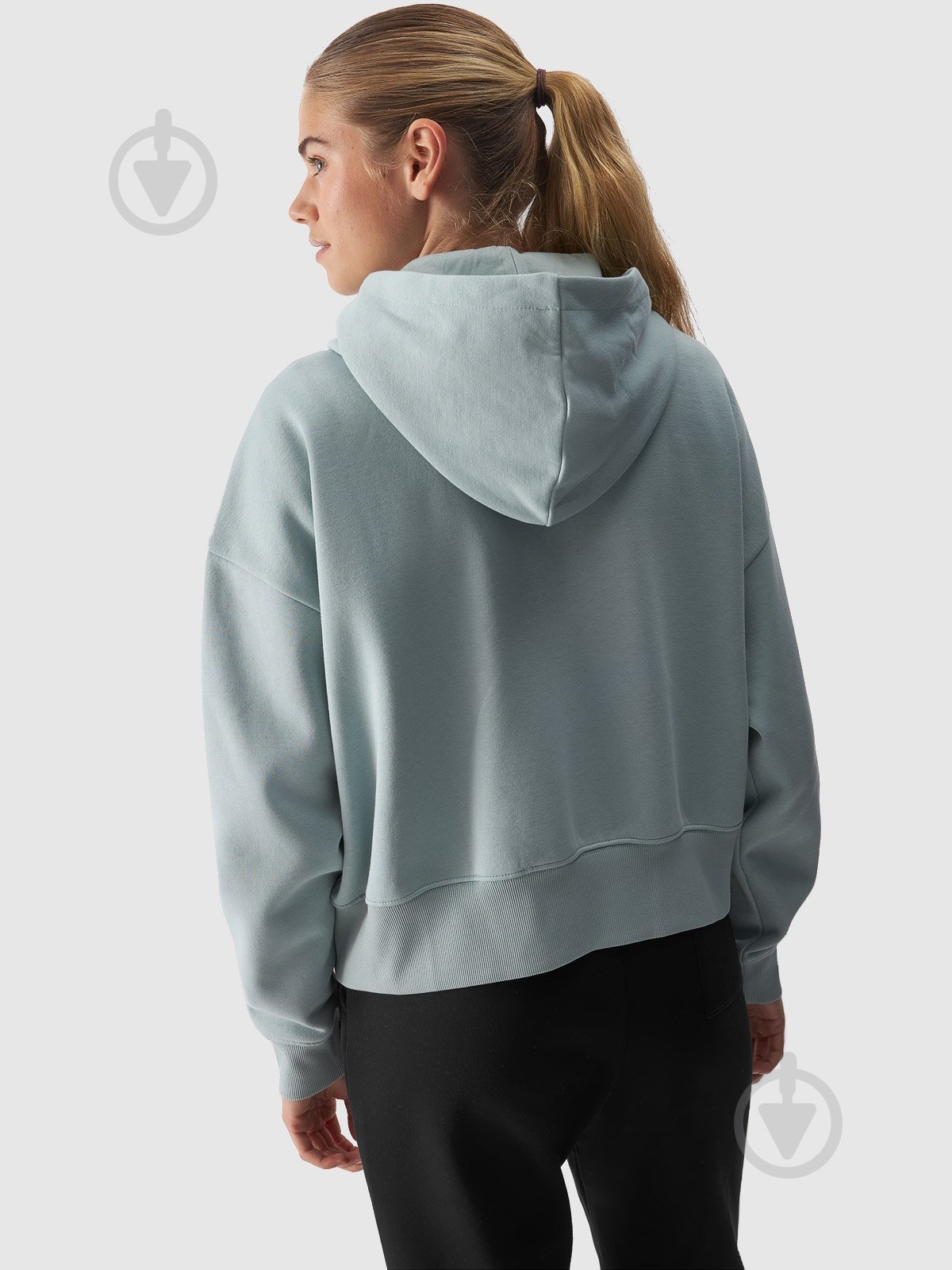 Джемпер 4F SWEATSHIRT F1306 4FWAW24TSWSF1306-47S р.S блакитний - фото 2