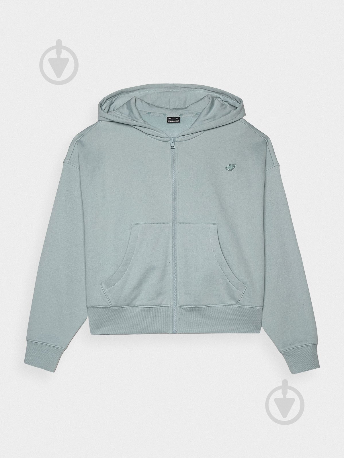 Джемпер 4F SWEATSHIRT F1306 4FWAW24TSWSF1306-47S р.S блакитний - фото 7