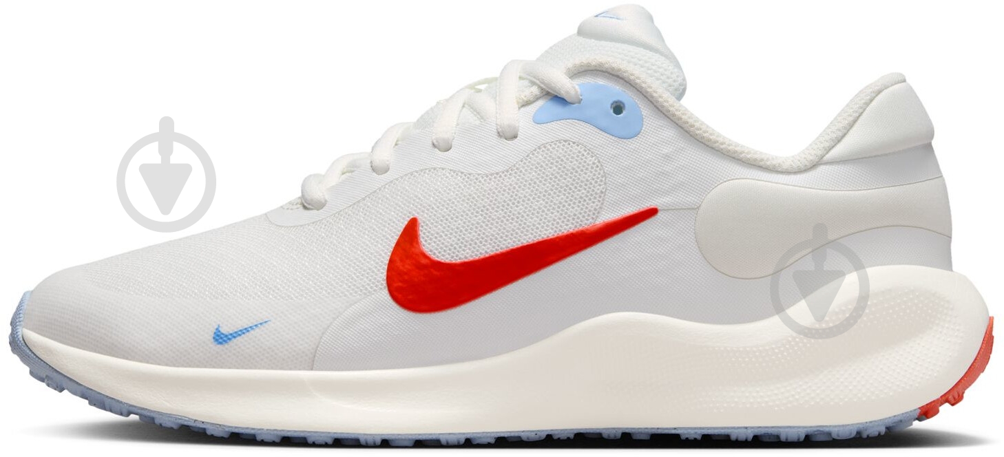 Кроссовки детские Nike REVOLUTION 7 FB7689-104 р.37,5 белые - фото 3 Кроссовки детские Nike REVOLUTION 7 FB7689-104 р.37,5 белые - фото 3