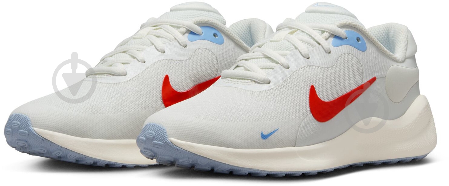 Кроссовки детские Nike REVOLUTION 7 FB7689-104 р.37,5 белые - фото 5 Кроссовки детские Nike REVOLUTION 7 FB7689-104 р.37,5 белые - фото 5