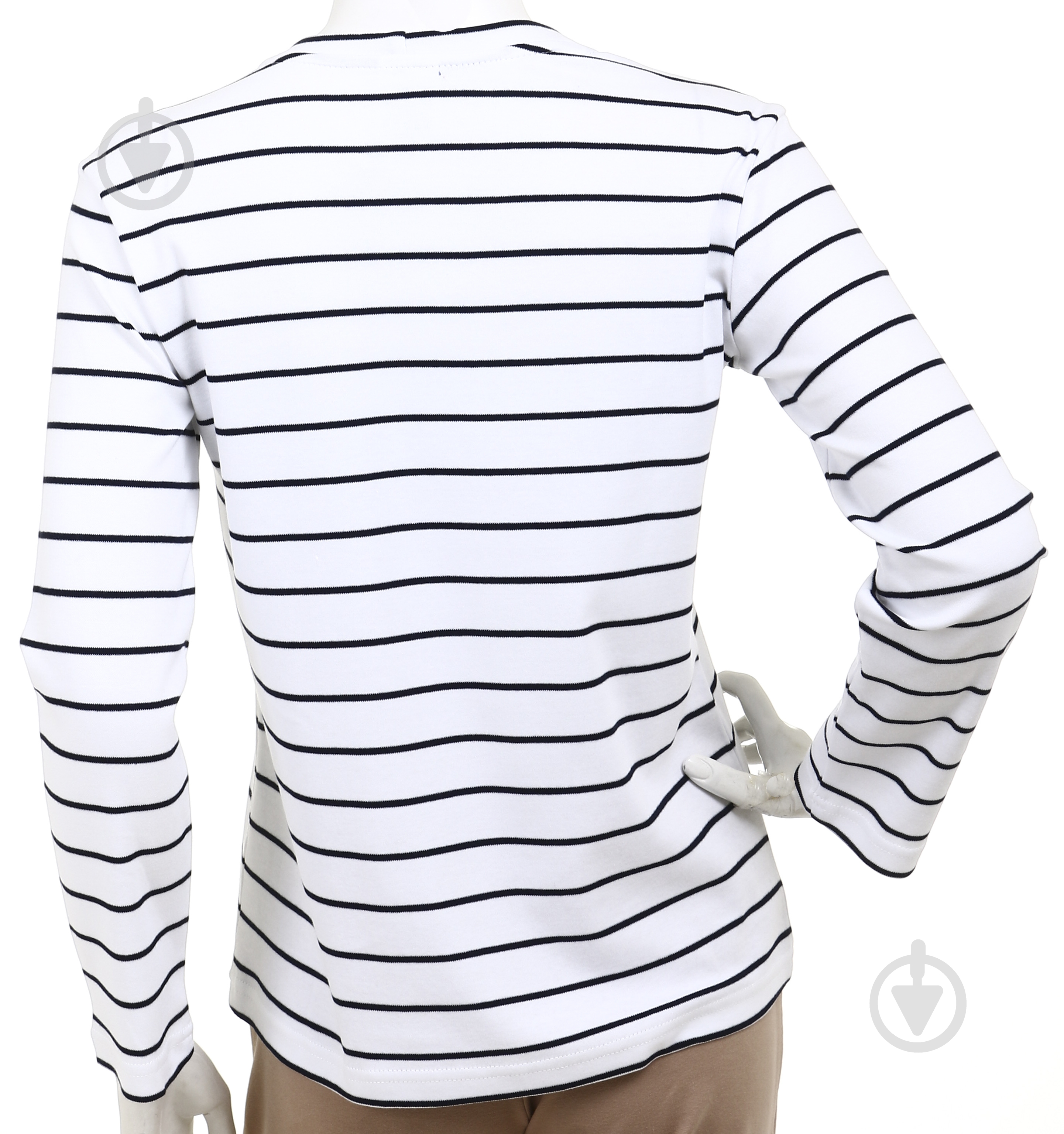 Реглан Flis clothes Синяя полоска р.L синий с белым - фото 2