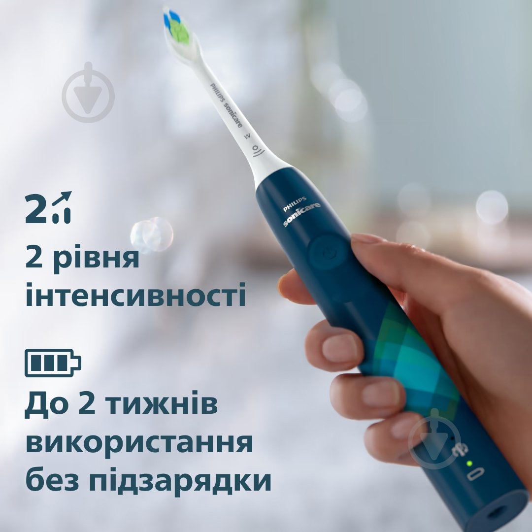 Електрична зубна щітка Philips Series 4100 Sonicare HX3689/42 - фото 8