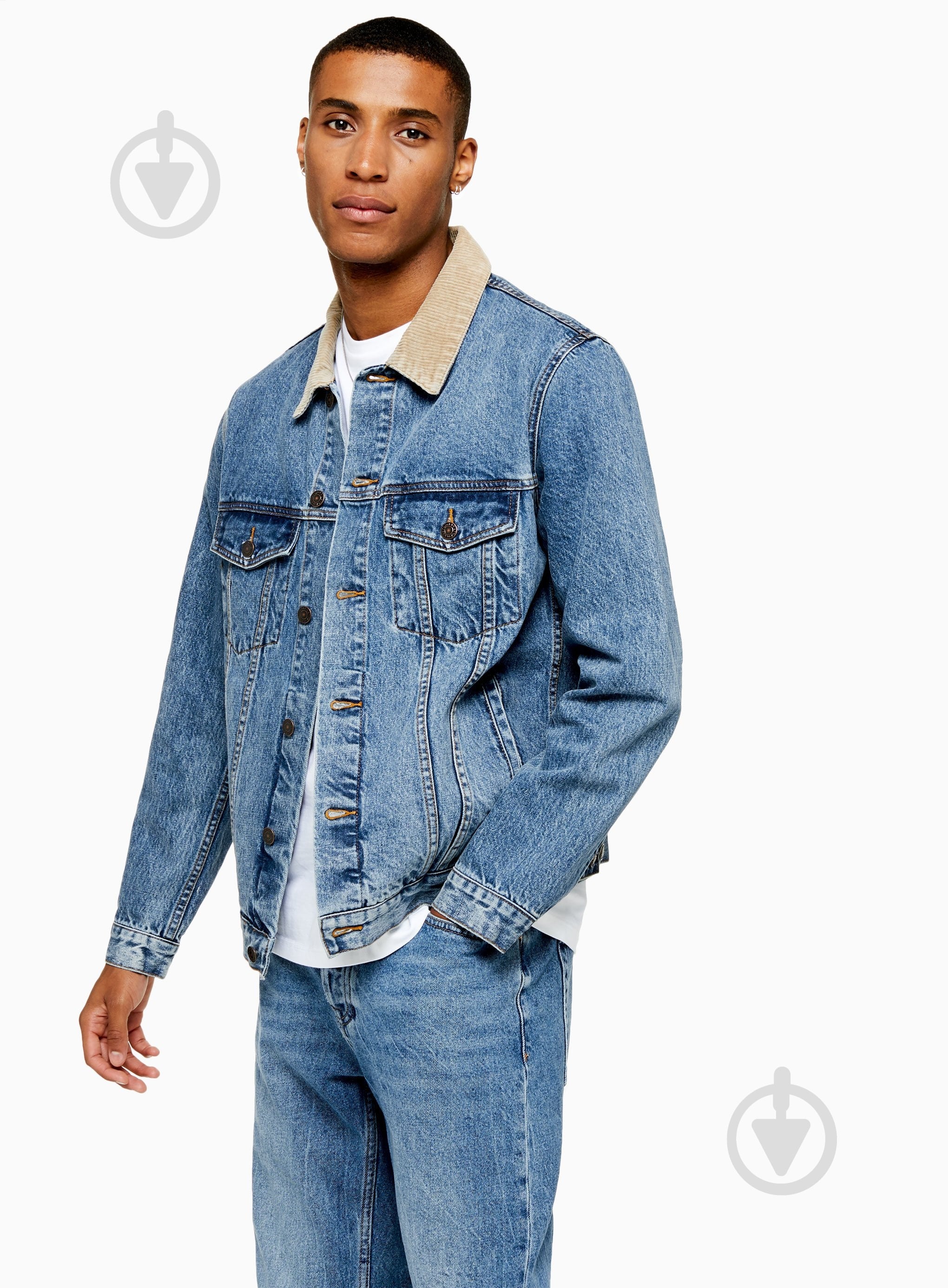 Куртка мужская TopMan CASUAL JKTS 64P00T-BLE р.M синяя - фото 1