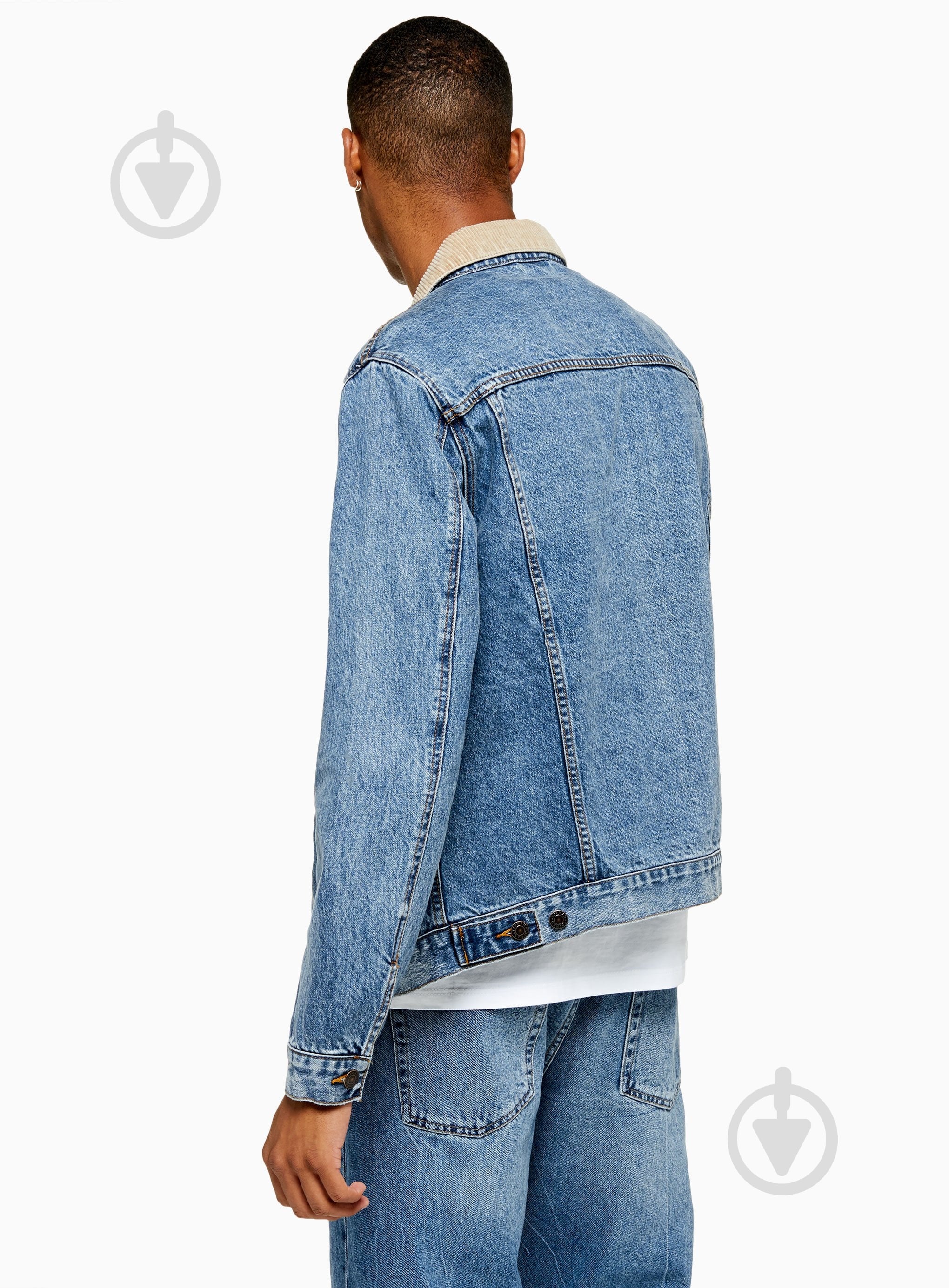 Куртка мужская TopMan CASUAL JKTS 64P00T-BLE р.M синяя - фото 3