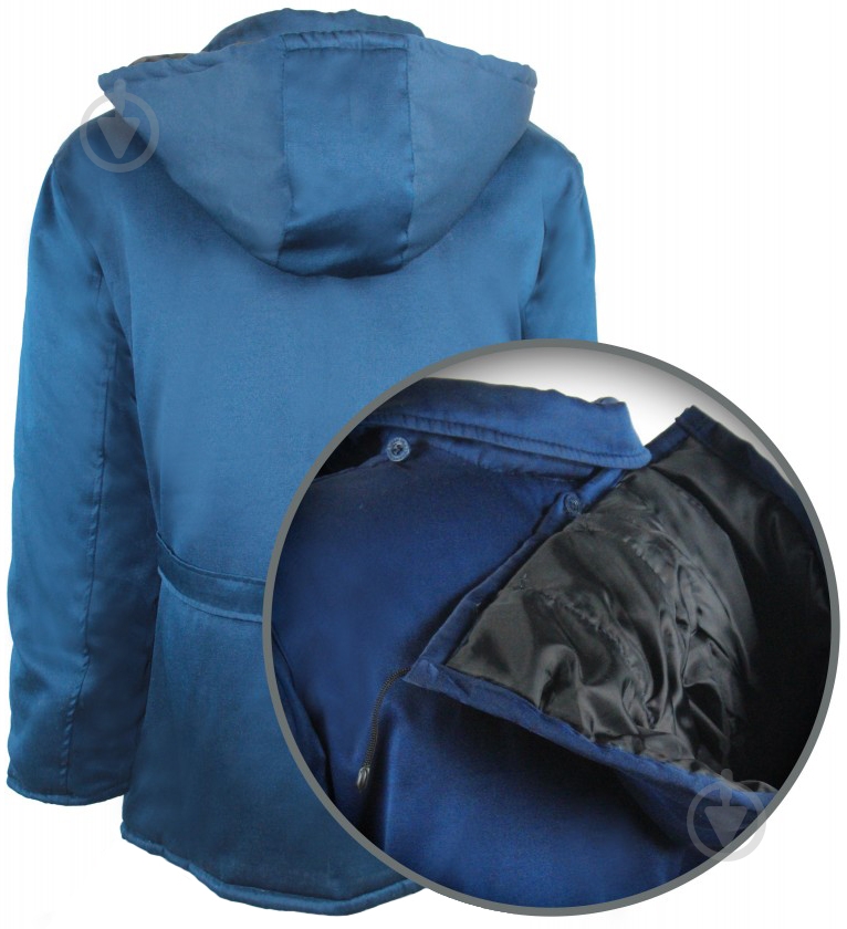 Куртка робоча TORNADO “Модельна” утеплена р. XL зріст 5-6 темно-синій - фото 4 Куртка робоча TORNADO “Модельна” утеплена р. XL зріст 5-6 темно-синій - фото 4