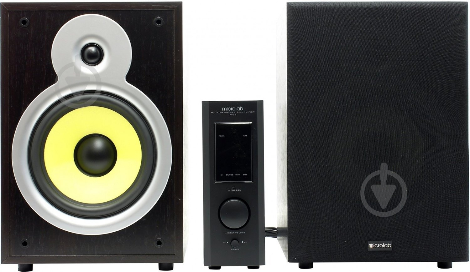 Акустическая система Microlab PRO3 2.0 dark brown - фото 3
