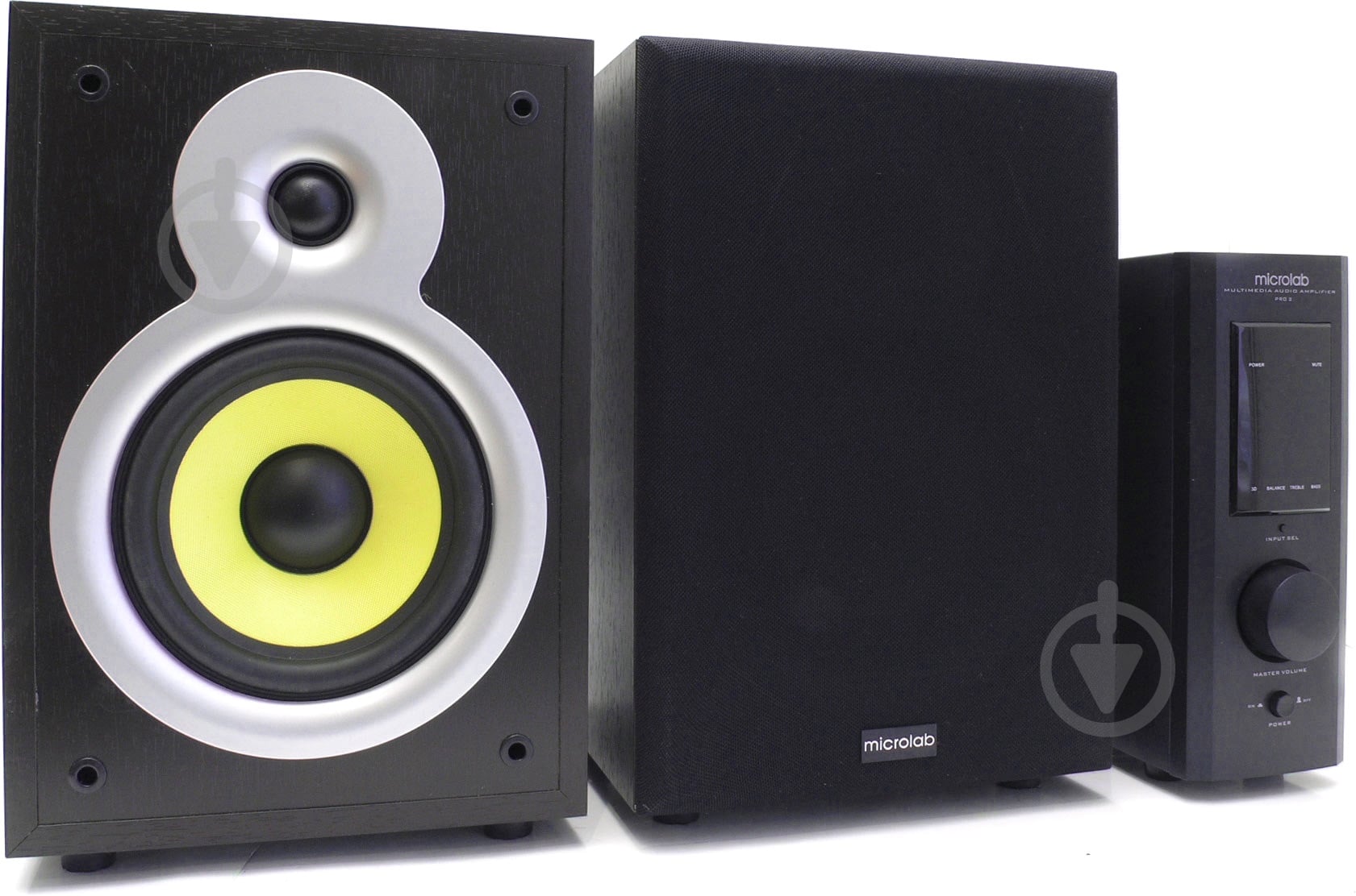Акустическая система Microlab PRO3 2.0 dark brown - фото 4