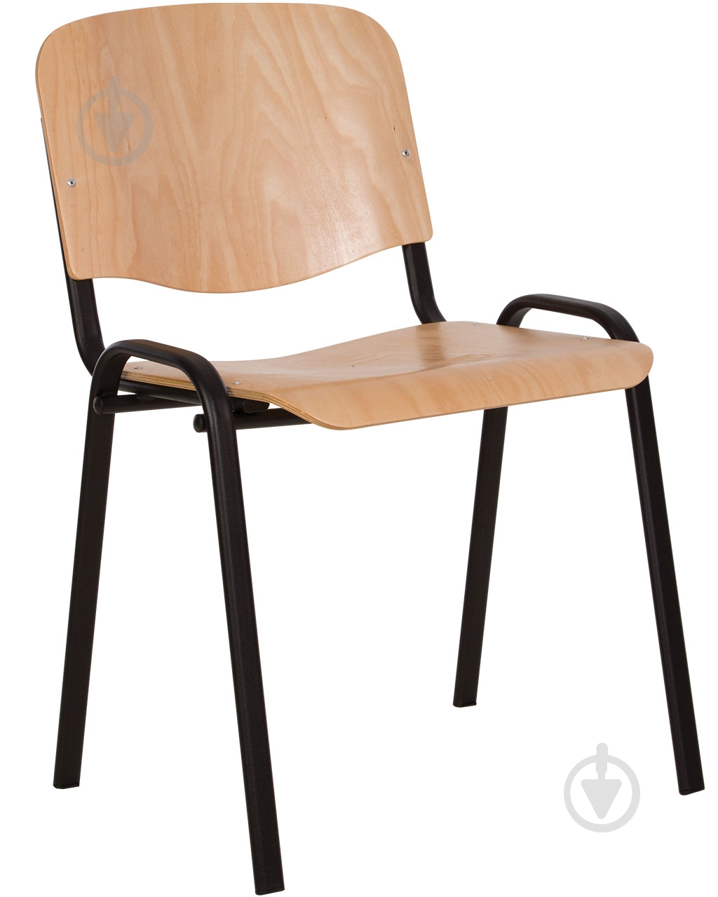 Стілець Nowy Styl ISO WOOD BLACK коричневий - фото 1 Стілець Nowy Styl ISO WOOD BLACK коричневий - фото 1