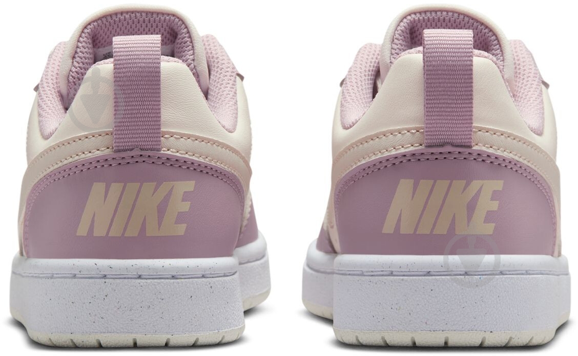 Кросівки для дівчаток демісезонні Nike COURT BOROUGH LOW RECRAFT DV5456-129 р.38,5 бежеві із рожевим - фото 6